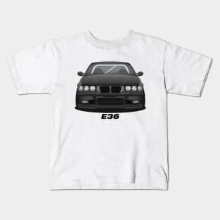 Black E36 Kids T-Shirt